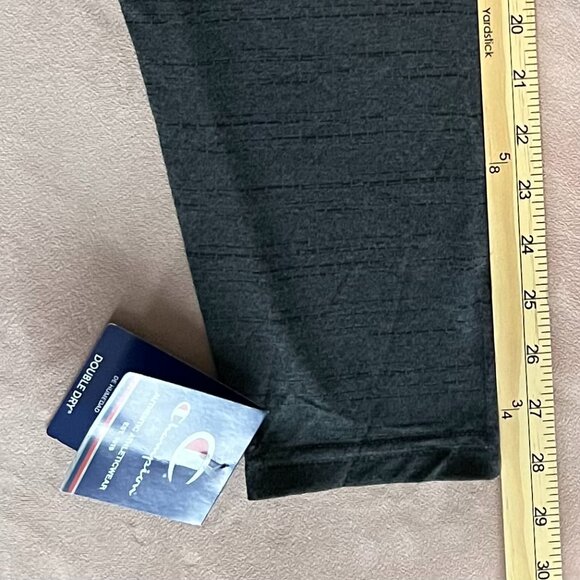 NWT Champion Men’s Performance Long Sleeve Shirt – Gray Logo Athletic Tee XL - Picture 7 of 8